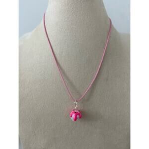 ice cream scoop pendant necklace